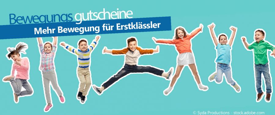 Bewegungsgutscheine für Erstklässler © Syda Productions - stock.Adobe.com